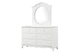 Naucalpan White Queen 4 Piece Bedroom Set - Ornate Home