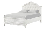 Naucalpan White Twin 4 Piece Bedroom Set - Ornate Home