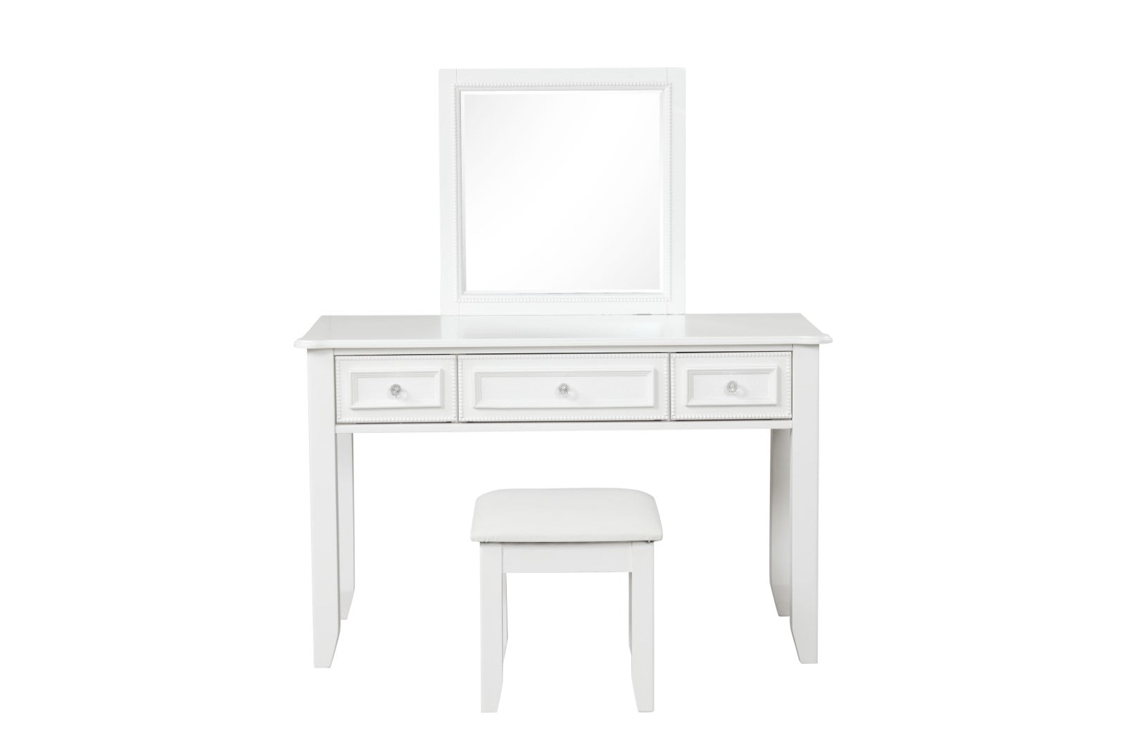 Naucalpan White Vanity - Ornate Home
