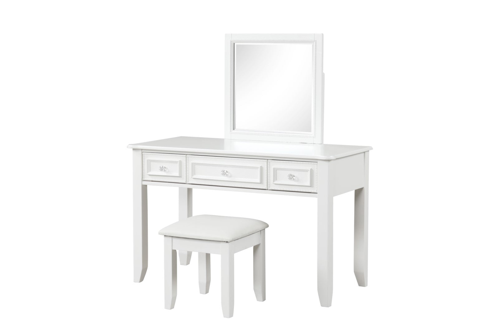 Naucalpan White Vanity - Ornate Home