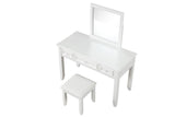 Naucalpan White Vanity - Ornate Home