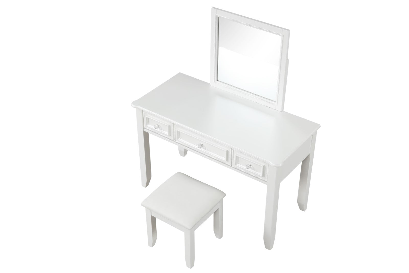 Naucalpan White Vanity - Ornate Home