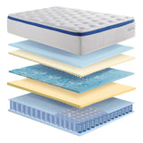 Nautica 12" Renew Hybrid Queen Mattress - Ornate Home