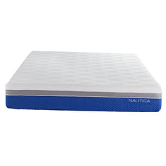 Nautica Calm White 10" Gel Memory Foam Mattress - Ornate Home