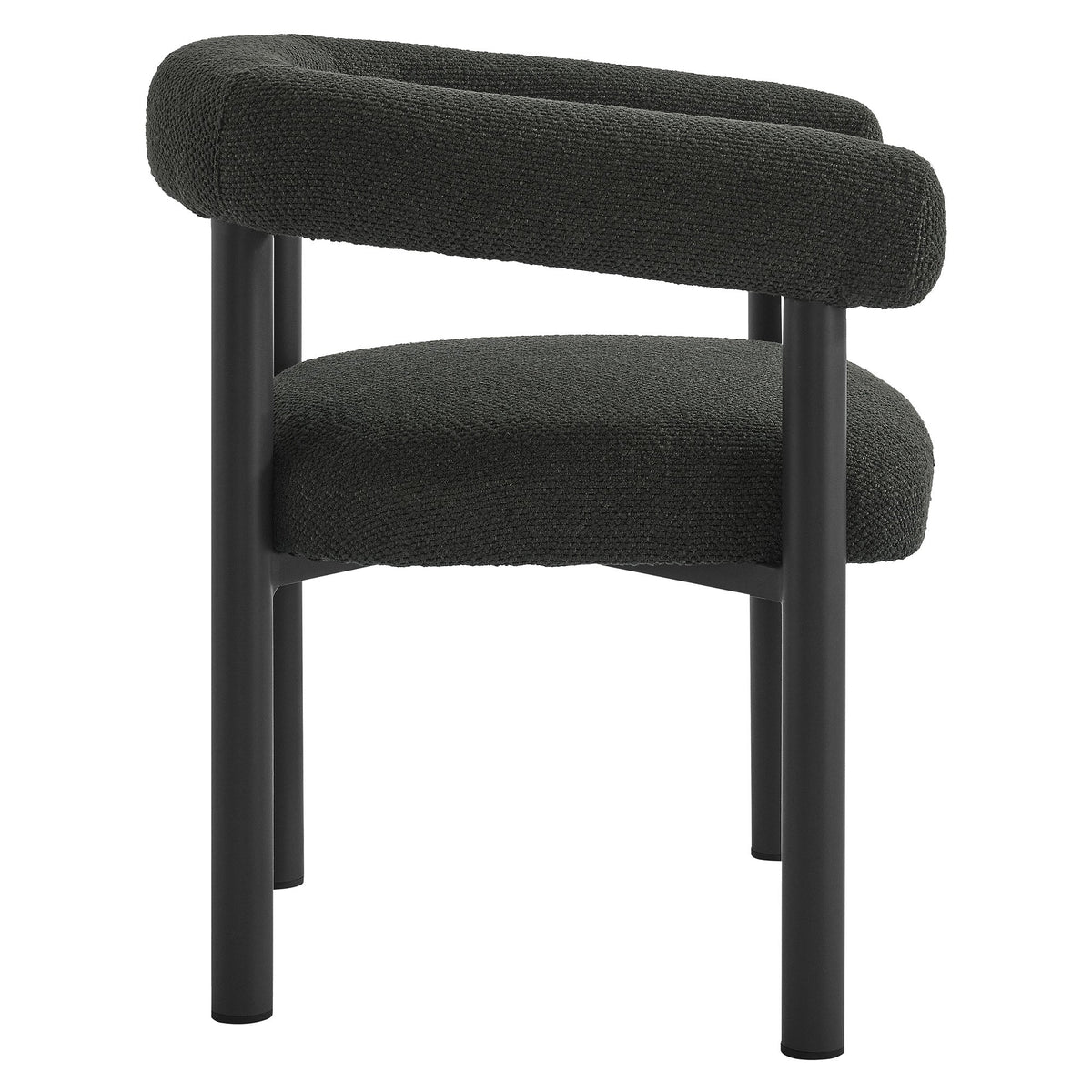 Nautica Charcoal/Graphite Outdoor Patio Aluminum Dining Armchairs (Set of 2) - Ornate Home