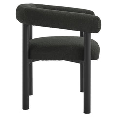 Nautica Charcoal/Graphite Outdoor Patio Aluminum Dining Armchairs (Set of 2) - Ornate Home