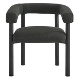 Nautica Charcoal/Graphite Outdoor Patio Aluminum Dining Armchairs (Set of 2) - Ornate Home