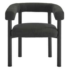 Nautica Charcoal/Graphite Outdoor Patio Aluminum Dining Armchairs (Set of 2) - Ornate Home