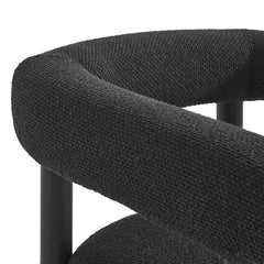 Nautica Charcoal/Graphite Outdoor Patio Aluminum Dining Armchairs (Set of 2) - Ornate Home