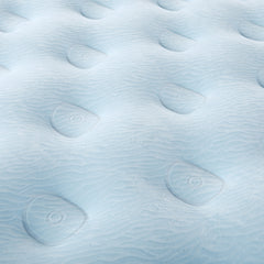 Nautica Cool Comfort Blue Pillowtop Air Mattress with Inset Pump - Ornate Home