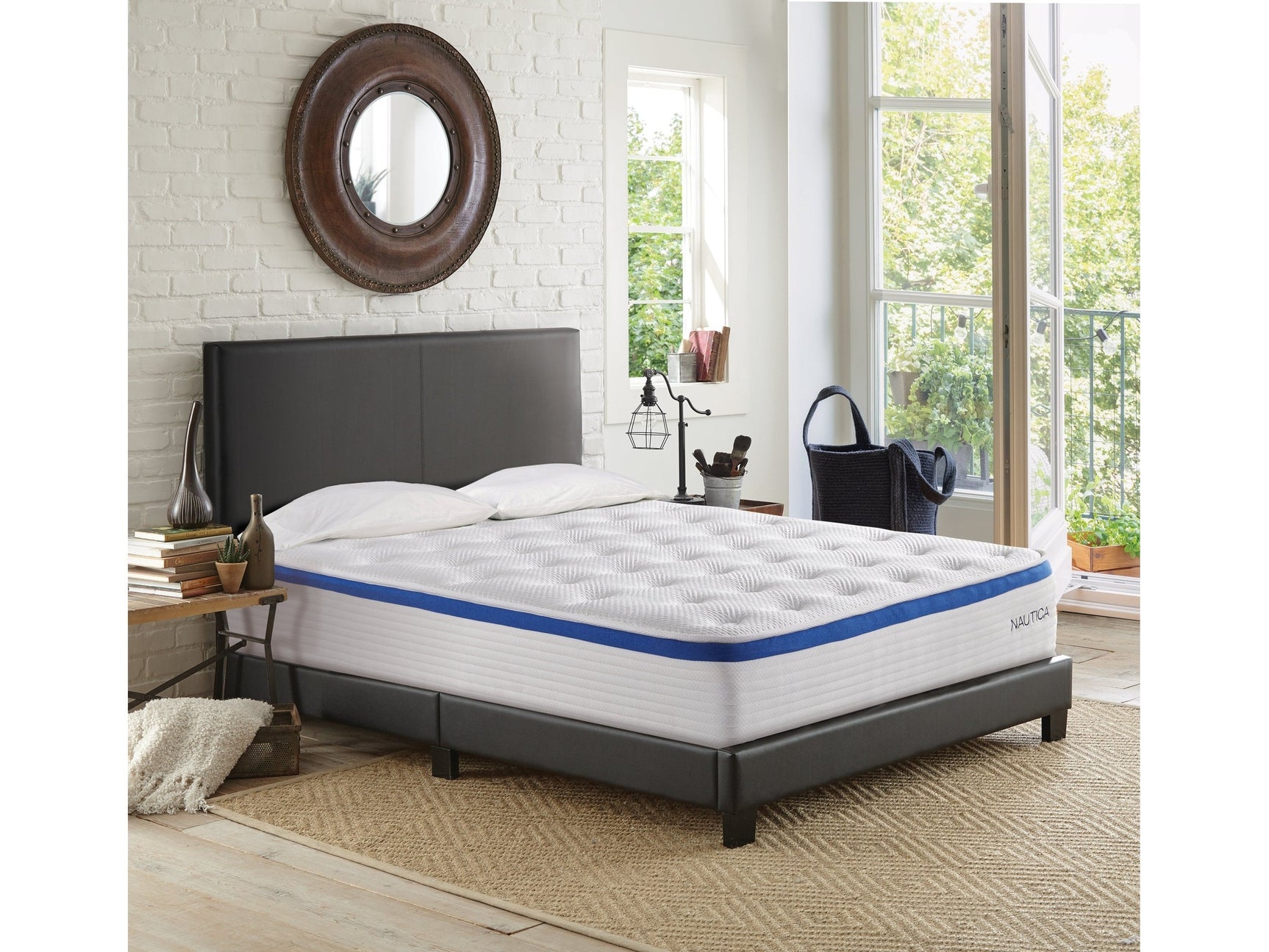 Nautica Renew  White 12" Hybrid Mattress - Ornate Home