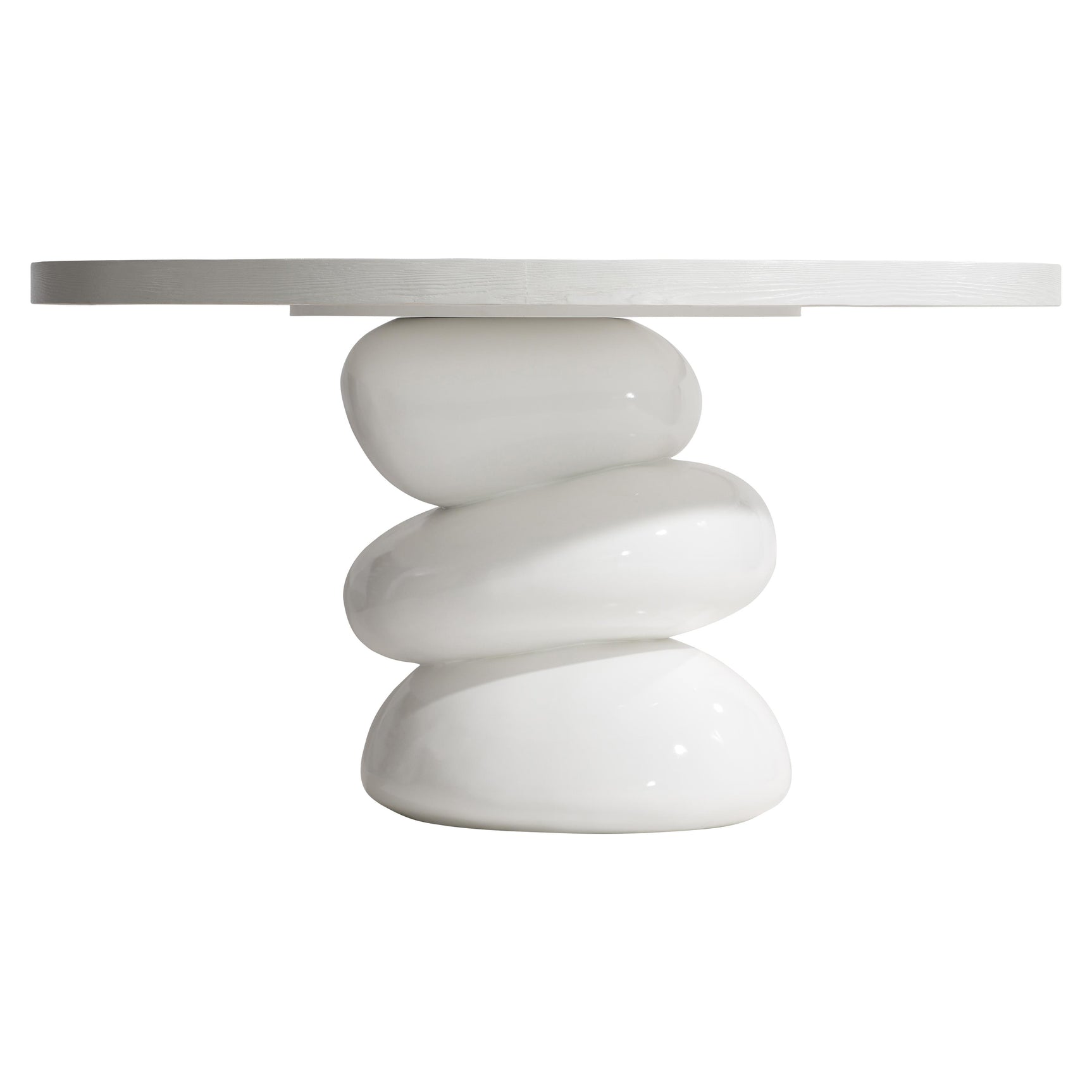 Navar Glossy Azucar/Azucar Dining Table - Ornate Home