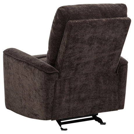 Navarro Dark Brown 3-piece Upholstered Reclining Sofa Set - Ornate Home