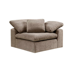 Naveen Beige Modular Sectional Fabric Create your own Style - Ornate Home