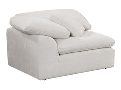 Naveen Ivory Modular - Wedge W/Pillow - Ornate Home