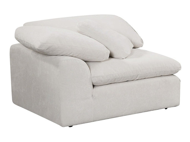 Naveen Ivory Modular - Wedge W/Pillow - Ornate Home