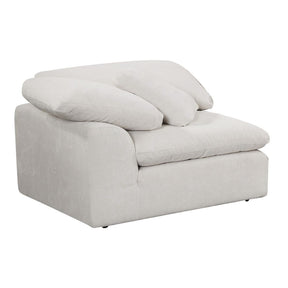 Naveen Ivory Modular Wedge w/ Pillow - Ornate Home