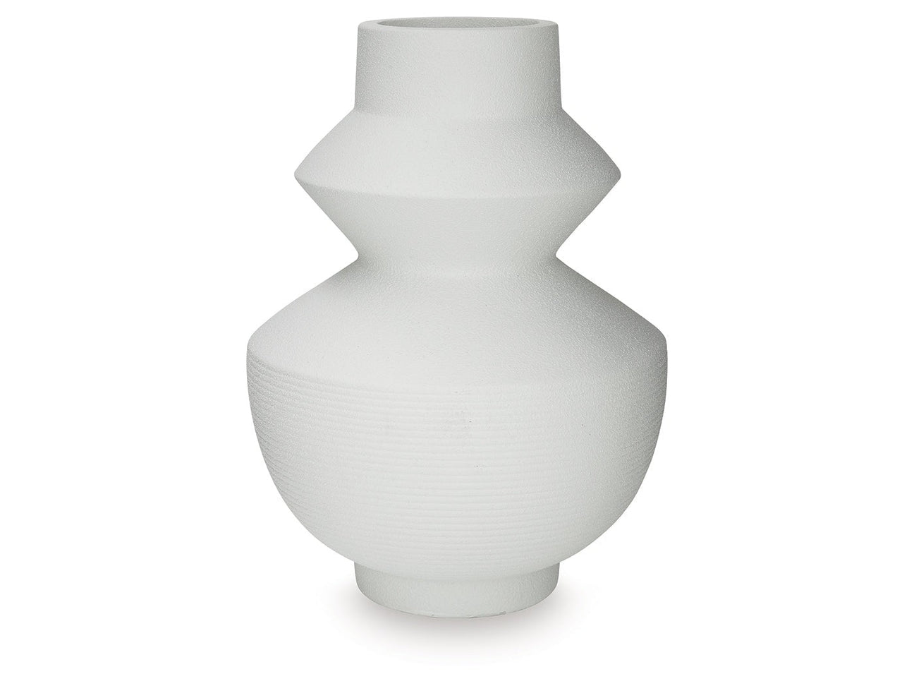 Naveen White Vase (Online Special Price) - Ornate Home