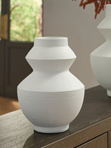 Naveen White Vase (Online Special Price) - Ornate Home