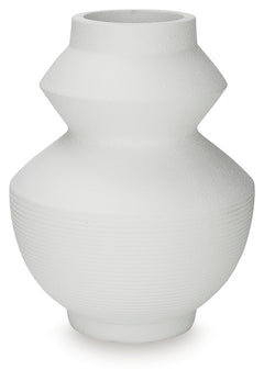 Naveen White Vase - Ornate Home