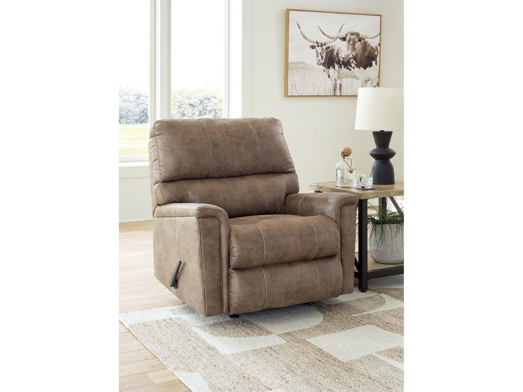 Navi Fossil Rocker Recliner - Ornate Home