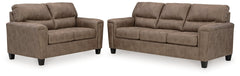 Navi Fossil Sofa and Loveseat - Ornate Home