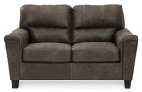 Navi Smoke Living Room Set / 2pc (Online Special Price) - Ornate Home