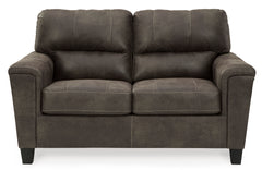 Navi Smoke Living Room Set / 2pc - Ornate Home