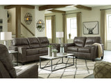 Navi Smoke Sofa, Loveseat and Recliner - Ornate Home