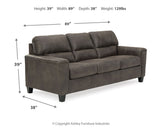 Navi Smoke Sofa (Online Special Price) - Ornate Home
