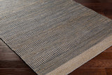 Navy Elle Jute Rug - Ornate Home