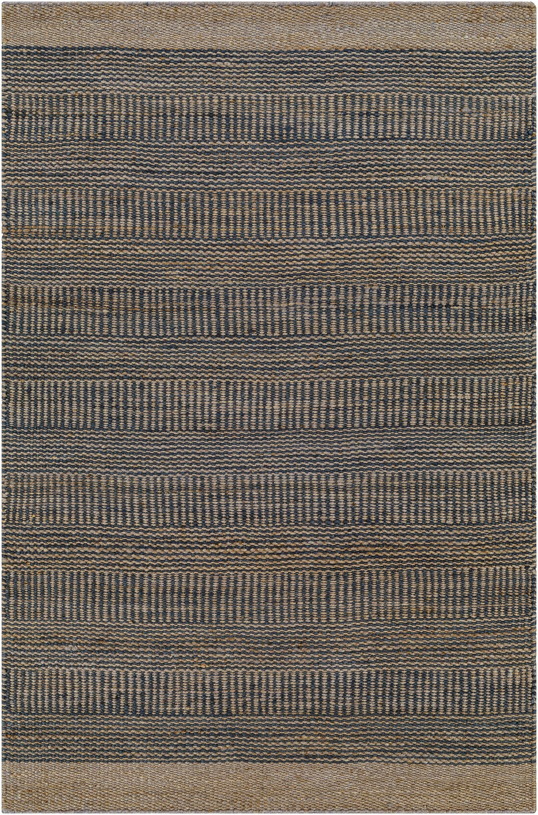 Navy Elle Jute Rug - Ornate Home