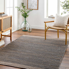 Navy Elle Jute Rug - Ornate Home
