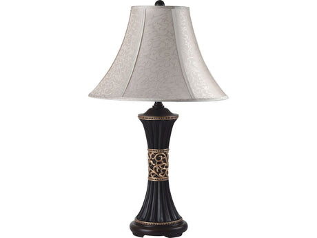 Naya Espresso/Off-White Table Lamp (Set of 2) - Ornate Home