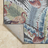 Nayan Charcoal Outdoor Area Rug - Clearance - Ornate Home