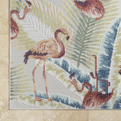 Nayan Light Slate Outdoor Area Rug - Clearance - Ornate Home