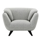 Nayeli Light Gray Boucle Chair - Ornate Home