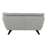 Nayeli Light Gray Boucle Loveseat - Ornate Home