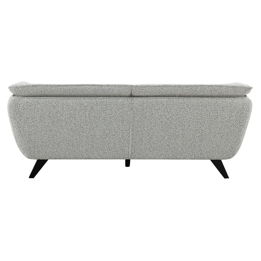Nayeli Light Gray Boucle Sofa - Ornate Home