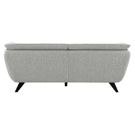 Nayeli Light Gray Boucle Sofa - Ornate Home