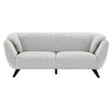 Nayeli Light Gray Boucle Sofa - Ornate Home