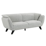 Nayeli Light Gray Boucle Sofa - Ornate Home