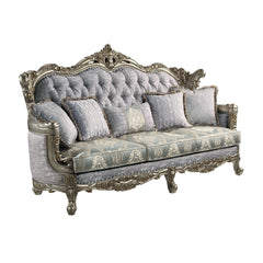 Nayla Antique Bronze Sofa W/5 Pillows - Ornate Home