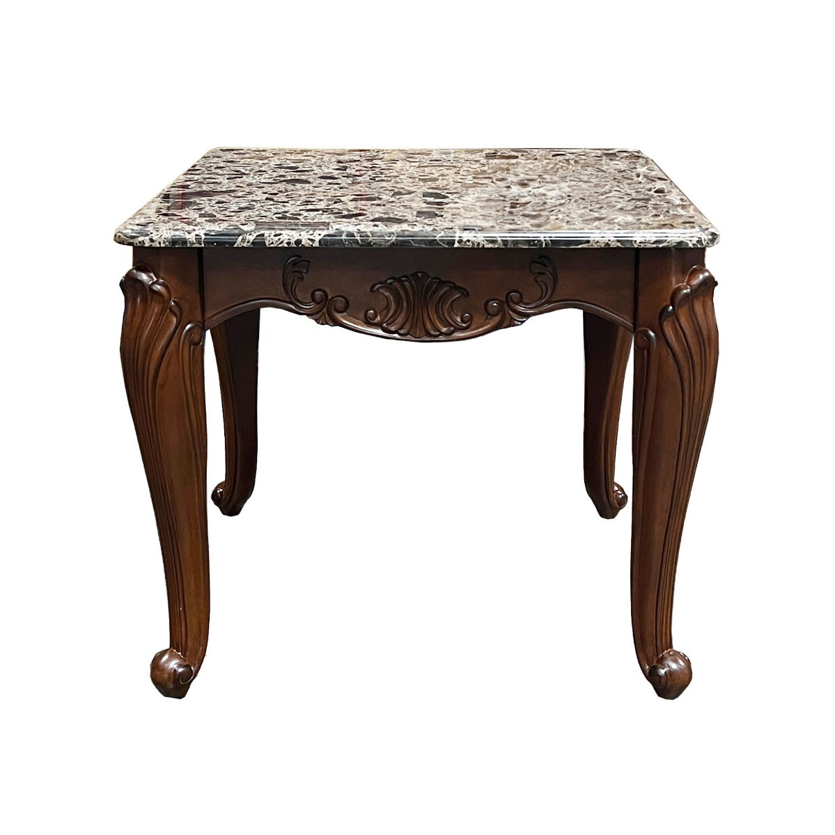 Nayla Cherry End Table - Ornate Home