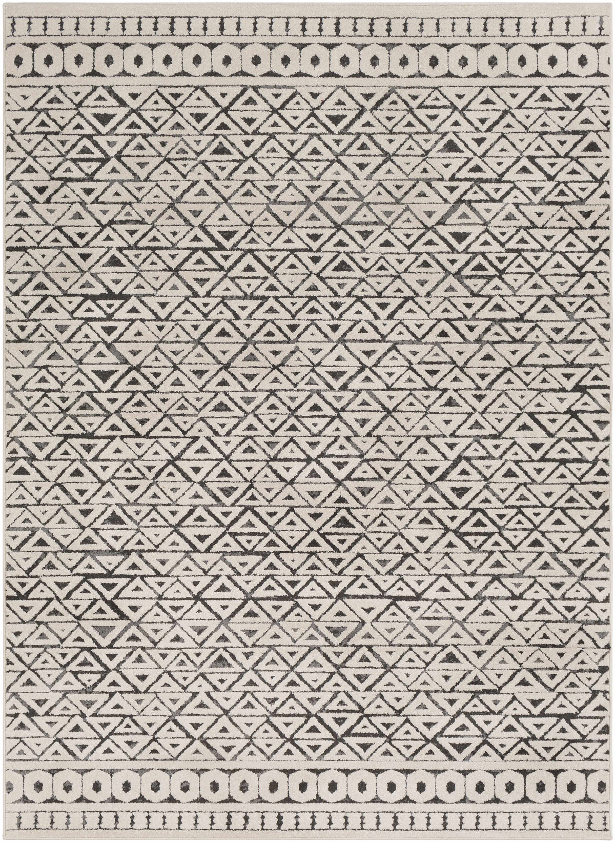 Naylor Beige/Charcoal Rug - Clearance - Ornate Home