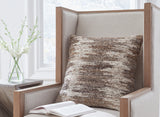 Nealton Brown/White Pillow - Ornate Home