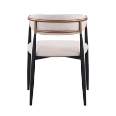 Neasden Natural/Black/White Side Chair (Set of 2) - Ornate Home