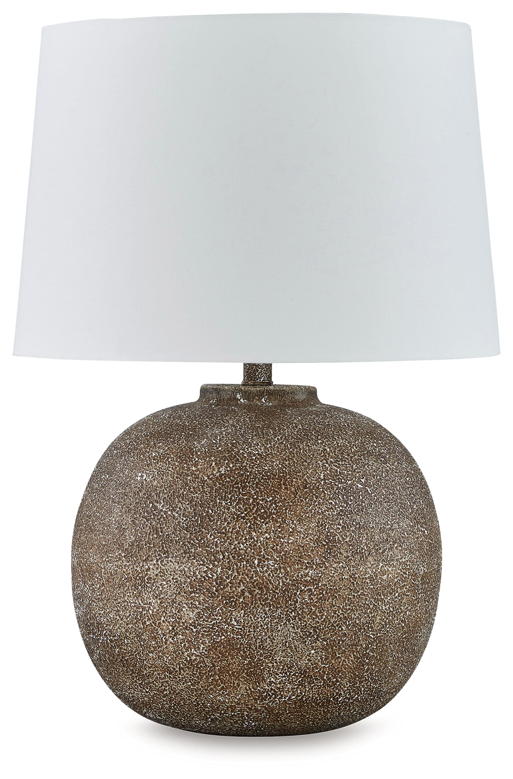 Neavesboro Antique Brown/White 2-Piece Lamp Set (Online Special Price) - Ornate Home
