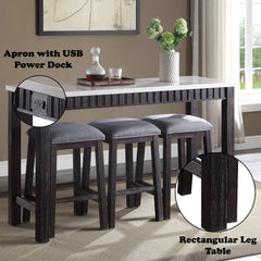 Necalli Counter Height Set - Ornate Home