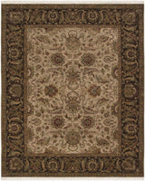 Necia Beige Damask Area Rug - Clearance - Ornate Home